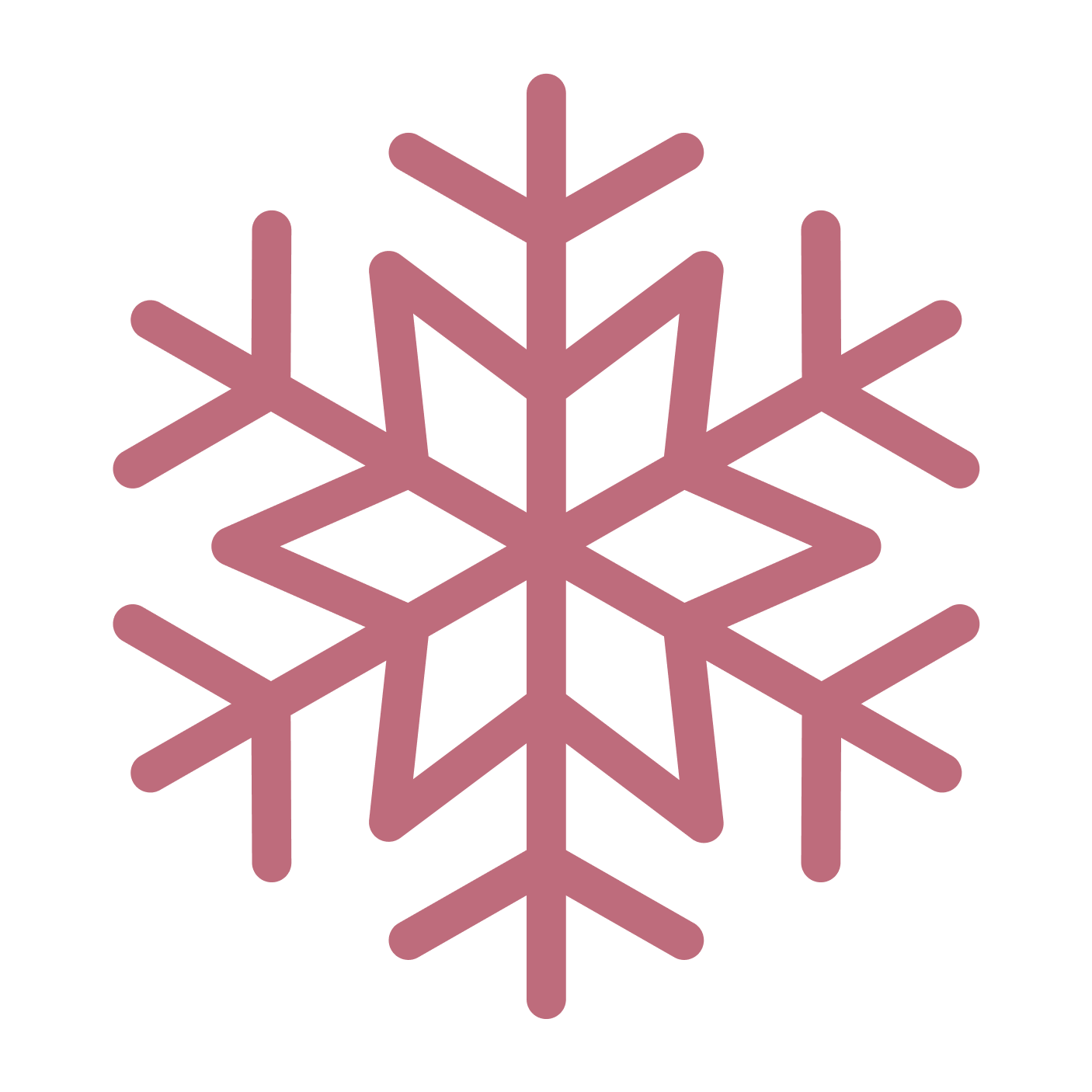 Snowflake Pink